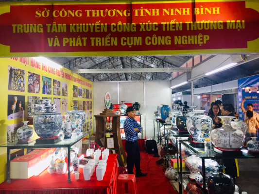 Ninh Bình tham gia Hội chợ công thương đồng bằng Sông Hồng – Vĩnh Phúc 2022