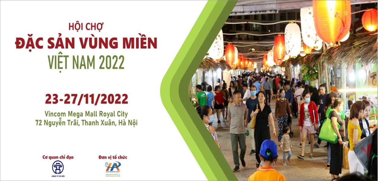 Thông tin Hội chợ đặc sản vùng miền Việt Nam năm 2022