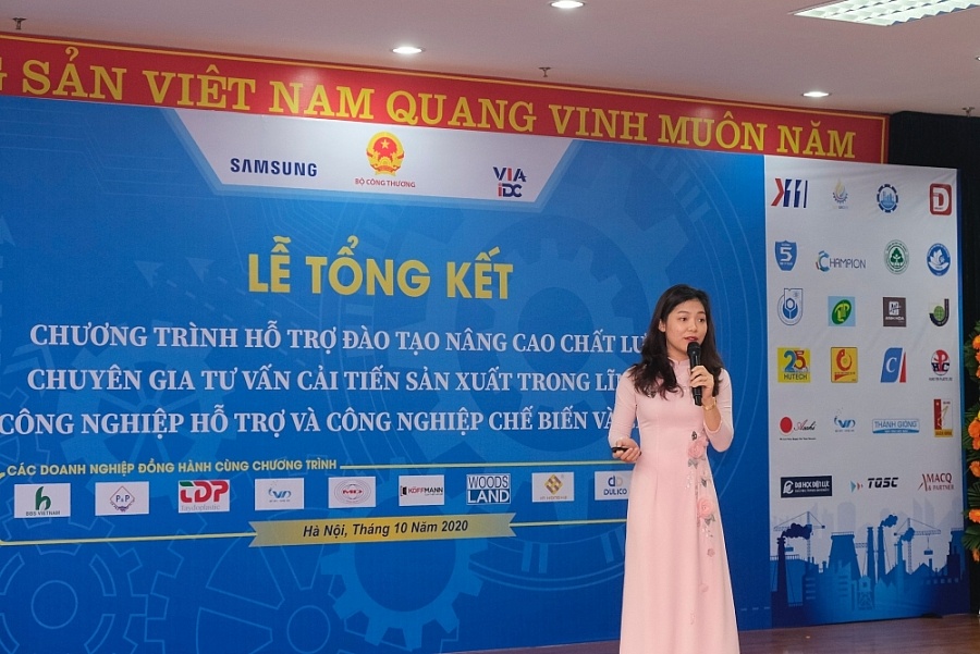Đào tạo tư vấn cải tiến sản xuất: Hỗ trợ doanh nghiệp tham gia sâu vào chuỗi cung ứng toàn cầu