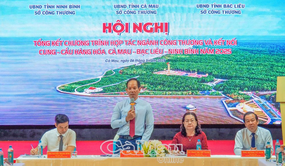 Tổng kết chương trình hợp tác Cà Mau - Bạc Liêu – Ninh Bình