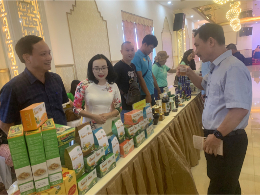 Trung tâm khuyến công Xúc tiến thương mại & Phát triển cụm công nghiệp tỉnh Ninh Bình tham gia hội nghị kết nối cung cầu  tỉnh Quảng Trị năm 2022