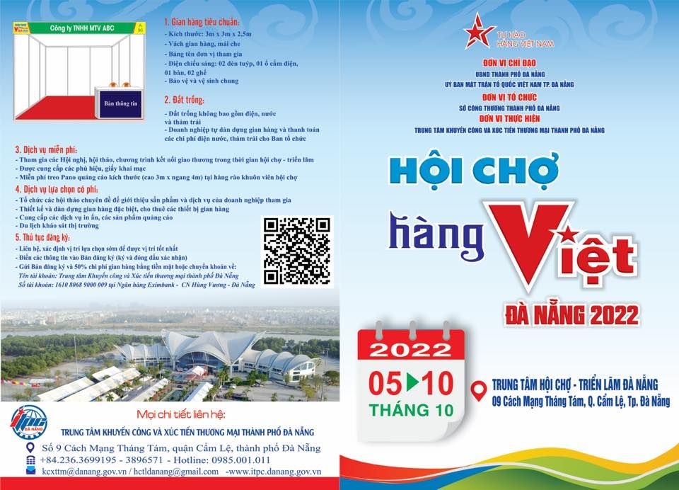 Thông tin Hội chợ Hàng Việt – Đà Nẵng 2022
